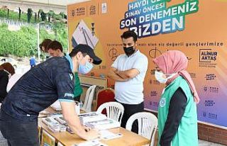 Üniversite adaylarına tam destek