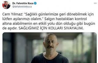 Ünlü isimlerden “Sağlığımız için kolları...