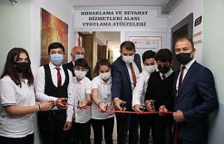 Uygulama atölyelerinin açılışı gerçekleştirildi