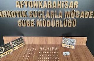 Uyuşturucu operasyonunda 178 adet hap ele geçirildi