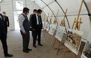 Vali Ayaz afet eğitim çadırını ziyaret etti