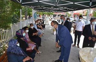 Vali Canalp: “Önemli olan vaka sayılarındaki...