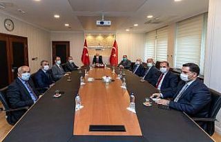 Van heyetinden Bakan Bilgin’e ziyaret