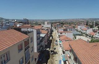 Vatandaş mağdur olmasın diye içme suyu hattı...