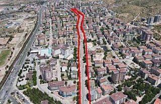 Vefa Küçük Caddesinde altyapı ve sıcak asfalt...