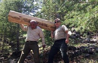 Yaban hayatı için su yalakları oluşturuldu