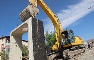 Yağmur suları artık Erzurum için çile olmayacak