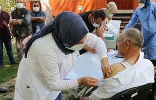Yahyalı Belediyesi aşılama kampanyasına katıldı