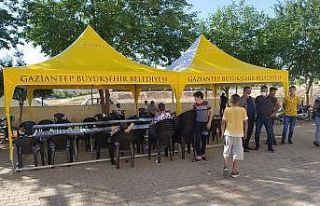 Yangından etkilenen 72 aileye büyükşehirden yardım...