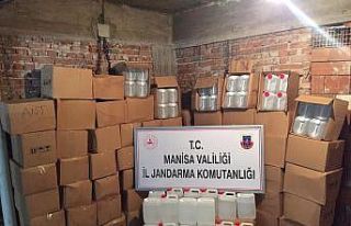 Yasa dışı alkol üreten şahıs gözaltında