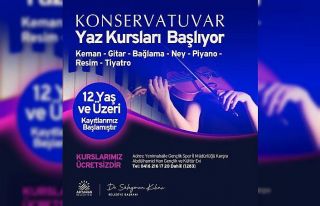 Yaz kurslarına kayıtlar başladı