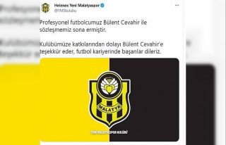 Yeni Malatyaspor’dan Bülent Cevahir’e teşekkür...