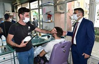 Yıldırım Belediyesi esnafın yanında