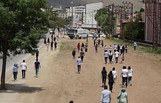 Yüksekova’da AYT maratonu sona erdi