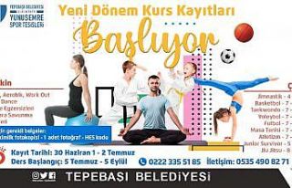 Yunus Emre’de yeni dönem kurs kayıtları başladı