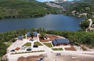 Zinav gölü turizme kazandırılıyor