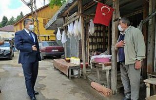 Zorkun Yaylası’nda korona virüs denetimi