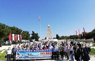 111 bin gazi torunu ecdadıyla buluşuyor