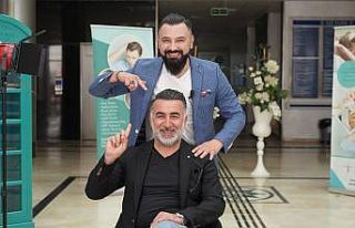 14 ay süren saç ekiminde, 5 bin greft ekildi