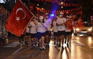 15 Temmuz Sancak Koşusu yapıldı