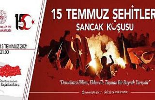 15 Temmuz şehitleri için "Sancak Koşusu"...