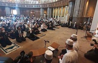15 Temmuz şehitleri için Taksim Camii’nde mevlit...