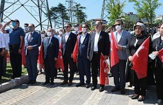 15 Temmuz şehitlerinin aileleri ve gaziler kahvaltıda...