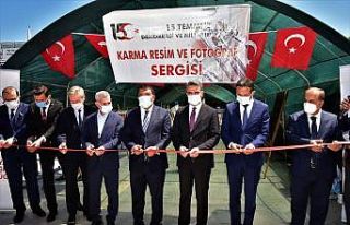 15 Temmuz Sergisi açıldı