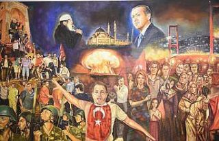 15 Temmuz sergisi Antalya Şehitler Müzesi’nde...