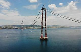 1915 Çanakkale Köprüsü’nün 3’üncü mega...