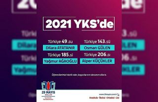 29 Mayıs Okulları öğrencileri hayallerine adım...