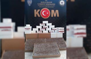 30 bin boş makaron ele geçirildi