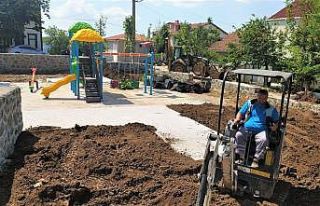 7 bin metrekarelik parkta çalışmalar sürüyor