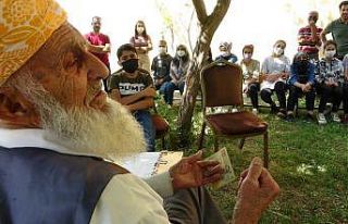 90 yaşındaki Kore Gazisi Hüsnü dededen öğrencilere...