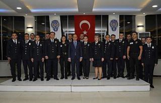 Adana Emniyeti’nde rütbe töreni