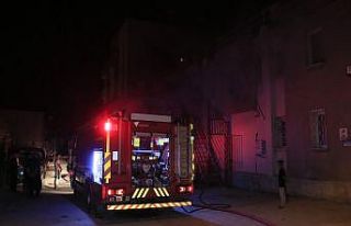 Adana’da tekstil atölyesinde yangın