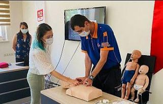 AFAD personeline ilkyardım eğitimi verildi