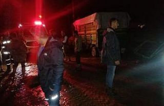 Ağrı’da sağanak yağış sele neden oldu