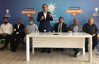 AK Parti teşkilatı Besni’de bayramlaştı
