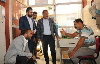 AK Parti’nin gönül seferberliği Dicle ilçesi...