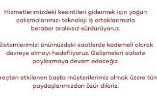 Akbank’tan kesintiye ilişkin yeni açıklama