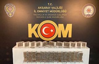 Aksaray’da kaçak sigara ve sahte içki operasyonu