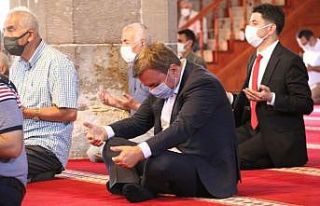 Aksaray’da şehitler için mevlit okutulup, hatim...