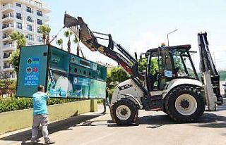 Alanya’da mobil atık getirme merkezlerinin kurulumu...