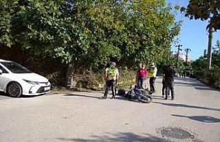 Alaplı’da motosiklet kazası: 1 yaralı