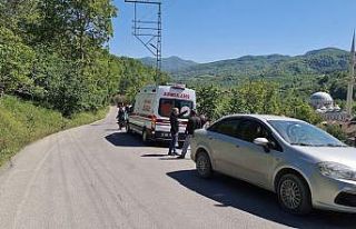 Alaplı’da patpat kazası: 2 yaralı