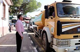 Alaşehir Belediyesinden Marmaris yangınına yardım...