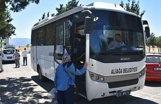 Aliağa Belediyesinden bayramda ücretsiz ulaşım