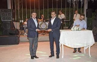 Aliağa Cumhuriyet Başsavcısı Salman’a veda yemeği