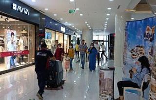 Alışveriş merkezlerinde bayram yoğunluğu